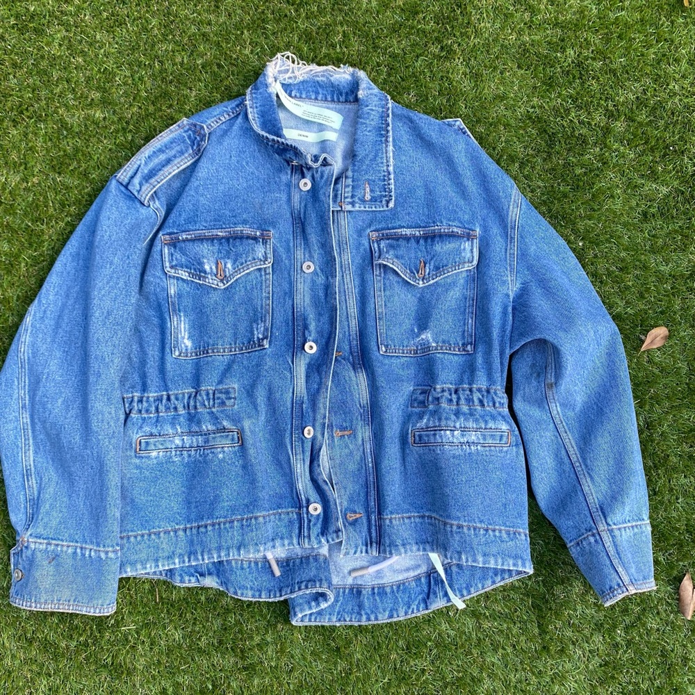 OFF-WHITE DENIM JACKET